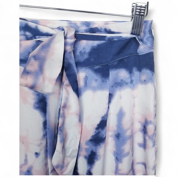 SUPERDOWN Revolve Nicky Pant Tie Dye Blue Pink - Size S - Picture 5 of 7